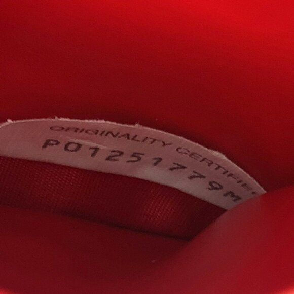 BOTTEGA VENETA Red Leather Intrecciato Wallet - Picture 9 of 9